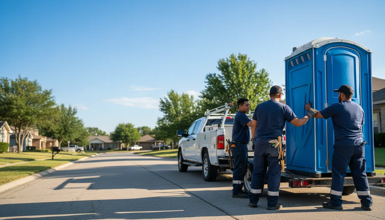 Portable Toilet Rental in Hewitt, TX near me